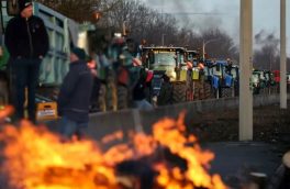 کشاورزان بلژیک هم معترض شدند