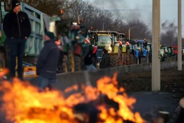 کشاورزان بلژیک هم معترض شدند
