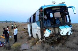 هفت نفر در پی تصادف اتوبوس با کامیون در آزادراه تهران – خرم آباد فوت کردند