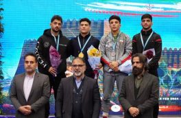 قهرمانی ایران در رقابت‌های بین‌المللی کشتی آزاد جوانان