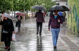 برخی استان‌های کشور تا پایان تعطیلات با بارش باران همراه هستند