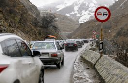 تردد در جاده کرج – چالوس و آزادراه تهران – شمال به سمت مازندران ممنوع شد