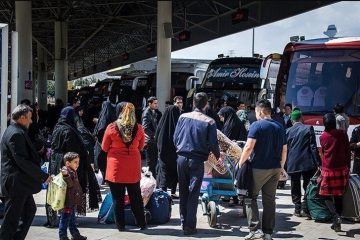 جابجایی ۲۸۰ هزار مسافرنوروزی با ناوگان حمل و نقل جاده ای آذربایجان‌شرقی