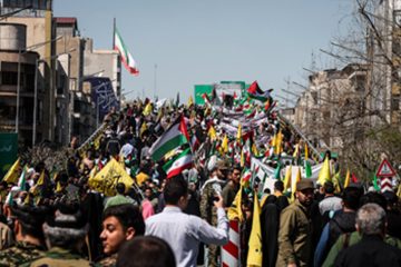 مردم  ایران در راهپیمایی روز قدس: اسرائیل رفتنی است