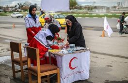 بهره مندی ۴۵۱ هزار نفر از خدمات نوروزی جمعیت هلال احمر آذربایجان شرقی