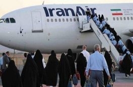 اعزام چهار هزار و ۱۰۰ نفر از فرودگاه تبریز به حج