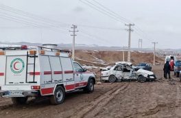 تصادف دو خودروی سواری در استان مرکزی ۸ مصدوم برجا گذاشت