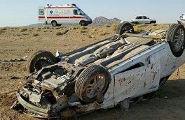 واژگونی خودرو سمند در محور تبریز – ارومیه ۲ فوتی و سه مصدوم برجا گذاشت