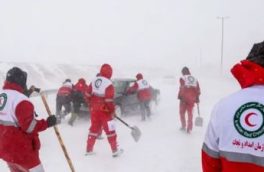 ۱۵ استان گرفتار سیل، آبگرفتگی و کولاک برف شدند