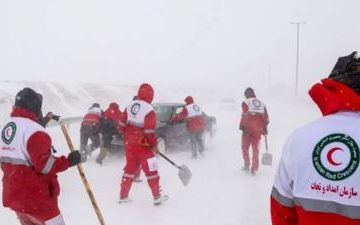 ۱۵ استان گرفتار سیل، آبگرفتگی و کولاک برف شدند