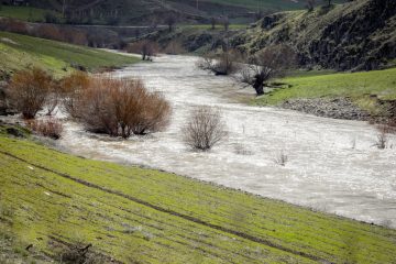 احتمال سیلابی شدن رودخانه های آذربایجان‌شرقی در پایان هفته وجود دارد
