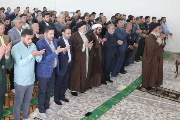 آخرین نماز شهید جمهور و دیدار با مردم در خداآفرین
