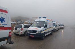 سخنگوی اورژانس: ۸ آمبولانس به محل وقوع سانحه بالگرد حامل رئیس جمهور اعزام شد