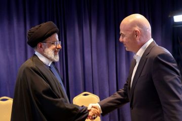 تسلیت رییس فیفا به مردم ایران