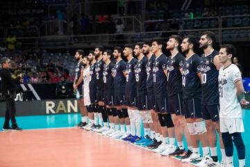 تیم ملی والیبال ایران در پایان دور سوم  همچنان بدون برد و امتیاز
