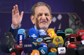 جهانگیری پس از ثبت نام در انتخابات: حال ایران امروز خوب نیست