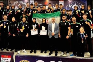 ساواته ایران به قهرمانی آسیا دست یافت