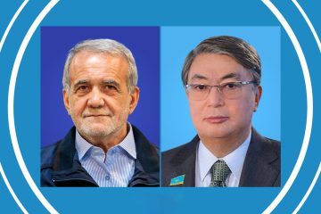 رئیس جمهور منتخب: توسعه روابط با قزاقستان جزو اولویت‌های ایران است