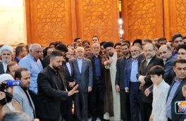 رئیس جمهور منتخب با آرمان‌های امام راحل تجدید میثاق کرد
