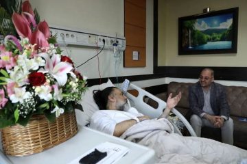 روند روبه بهبود وضعیت رضا ایرانمنش در بیمارستان