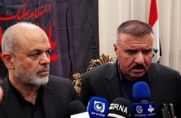 وزیر کشور عراق: مرز منذریه برای پذیرش زائران ۲۴ ساعته دایر است
