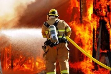 وقوع آتش‌سوزی گسترده درکارخانه «قیام نخ» یزد