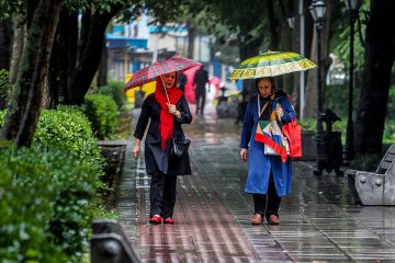 احتمال وقوع بارش‌های رگباری و تگرگ در آذربایجان‌شرقی