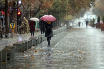 تشدید بارش‌های رگباری در نیمه شمالی و شرقی آذربایجان‌شرقی پیش بینی شد