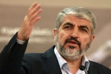 «خالد مشعل» به عنوان رئیس دفتر سیاسی جدید حماس از سوی وزارت خارجه ترکیه معرفی شد