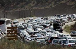 جاده هراز به طور مقطعی یک طرفه شد