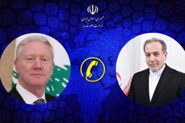 مذاکره عراقچی با وزیر امور خارجه لبنان در مورد رفع مشکل پروازهای مسافری دو کشور