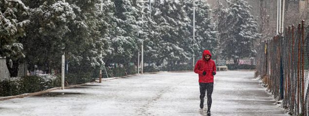 امروز بارش باران و برف تهران و ۲۴ استان دیگر کشور را فرا می‌گیرد