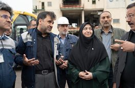 رئیس سازمان حفاظت محیط زیست از پتروشیمی تبریز بازدید کرد