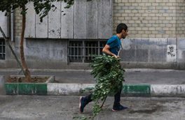 کاهش دمای تهران همراه با وزش باد شدید و گرد و خاک تا فردا